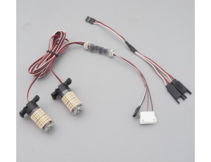 CB Lab Simulated CenterBurner System With 3 Lighting Mode - Twin 